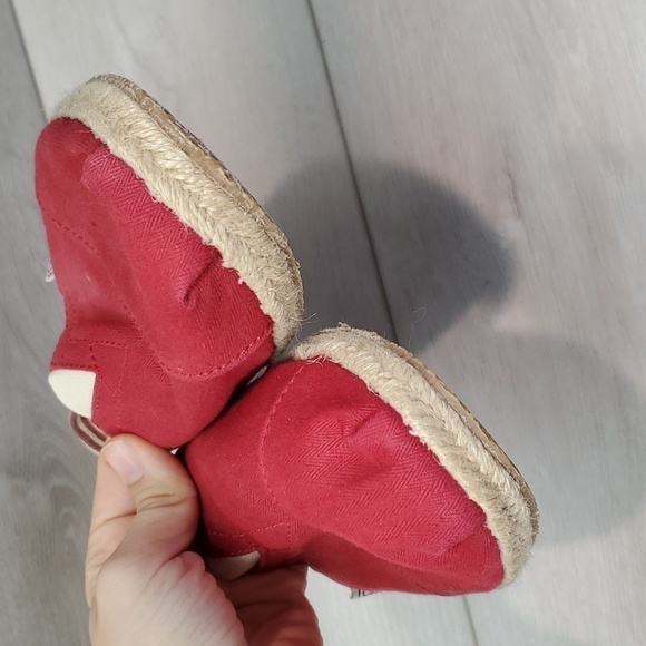 Toms Women Comfort Rope Loafer Slip on flats shoes sz 9.5 - Picture 5 of 11